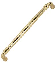 Large Traditional Ridged Cabinet Pull, Omnia 9040