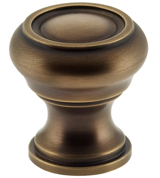 Traditional Concave Center Cabinet Knob