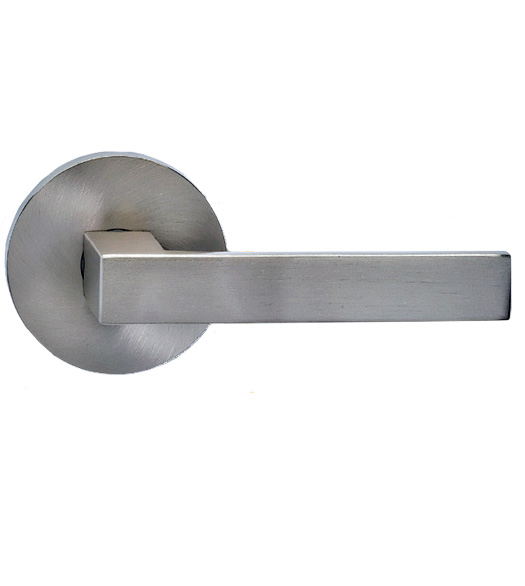 Square Lever with Modern Rose