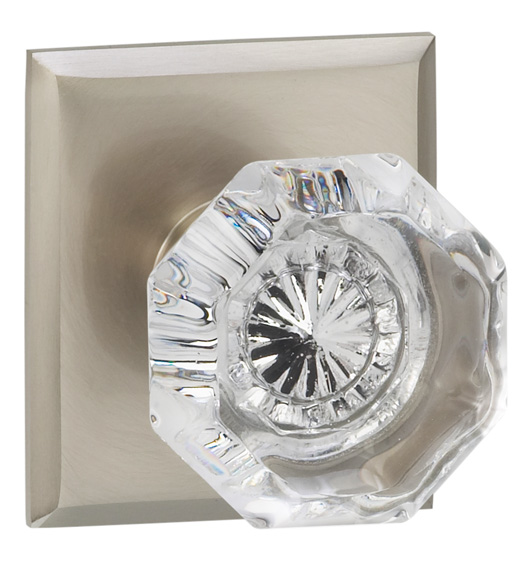 Contemporary Glass Knobset