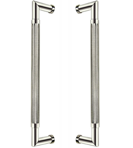 Round and Knurled Back-to-Back Pull Pair