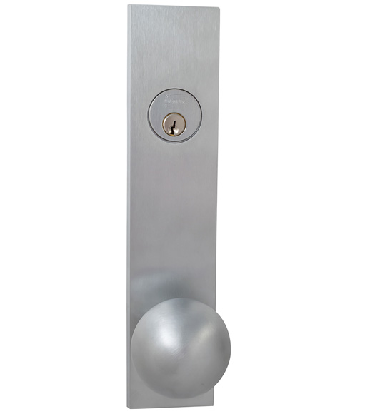 Contemporary Round Knob Handleset