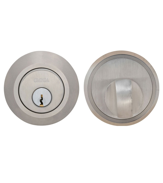 Stainless Steel Deadbolt 1-3/4 Inch Bore Hole