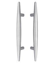 Retro Design Stainless Steel Glass Door Pulls, Pair, Omnia SD-720/220