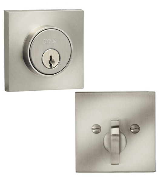 Modern Square Deadbolt