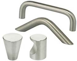 Omnia Stainless Steel Cabinet Hardware
