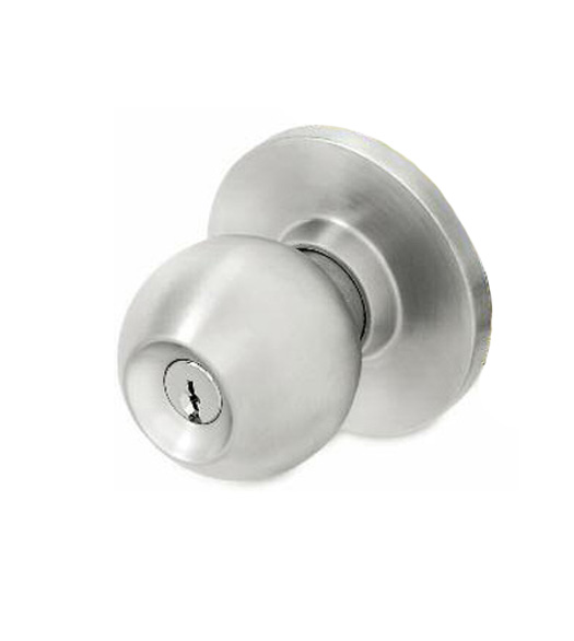 Locking Door Knob for Panic Device