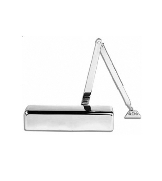 Brushed Chrome Door Closer