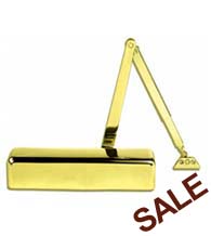 Grade 1 Polished Brass Door Closer, PDQ 5101-BCPA-605