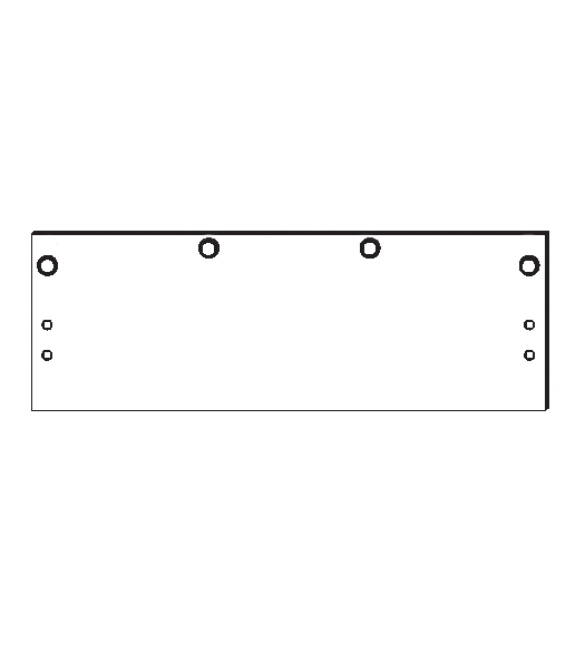Door Closer Drop Plate for PDQ 5100