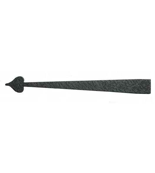 8-3/4 Heart Tip Dummy Strap Hinge