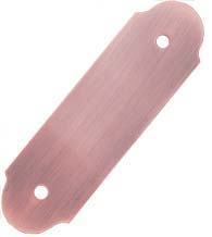 Arched Cabinet Pull Backplate, RK International BP-7818