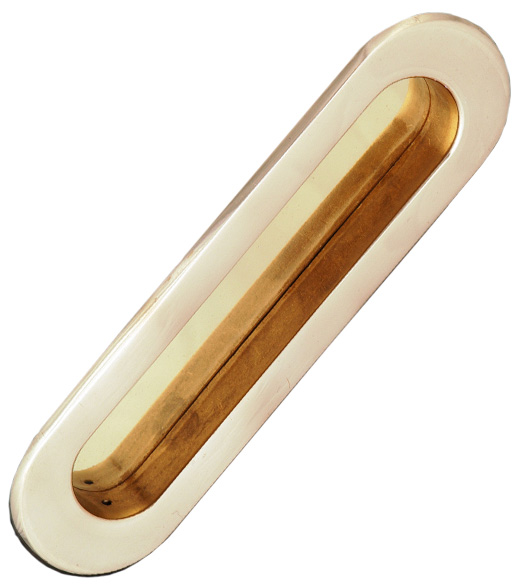 5-1/2 Inch Oval Flush Pull