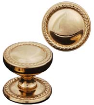 Half Round Rope Cabinet Knob, RK International CK-1217