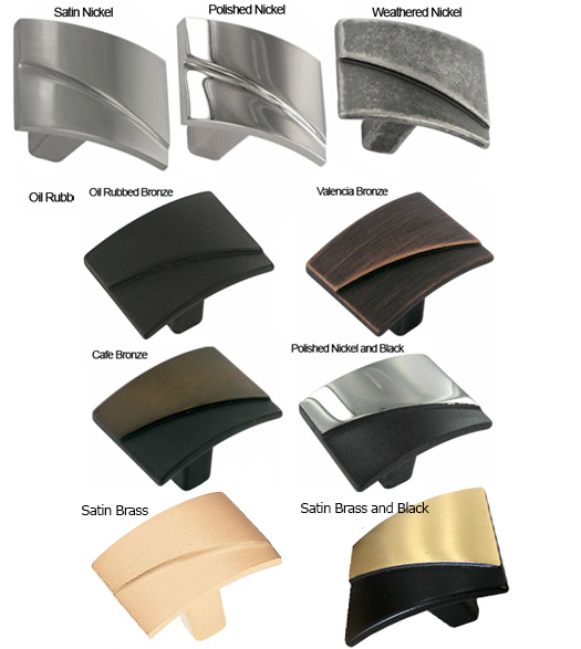 Rectangular Trumbull Cabinet Knob
