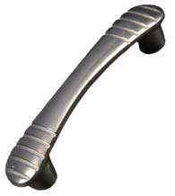 Modern Ridged Cabinet Pull, RK International CP-883