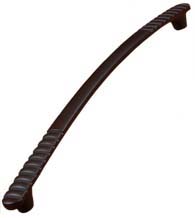 Modern Ridged Door Pull, RK International PH-4883