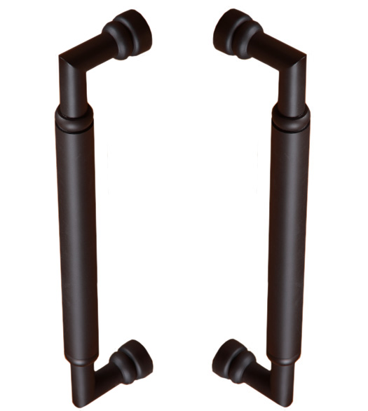 Pipe Back to Back Door Handles