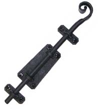 5-1/4 Inch Swirled Slide Bolt, Acorn RL4BP