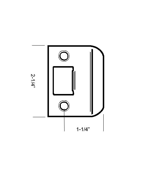 Schlage Strike Plate