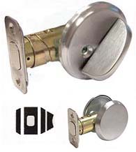 Commercial One-Sided Deadbolt With Exterior Trim, Schlage B581
