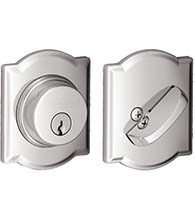 Camelot Single Cylinder Deadbolt, Schlage B60CAM