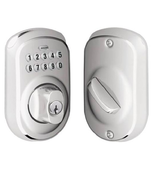 Keypad Deadbolt for Thick Doors