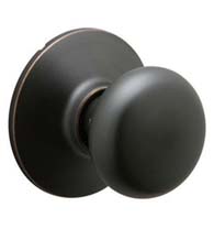Plymouth Door Knob Set, Schlage F-PLY