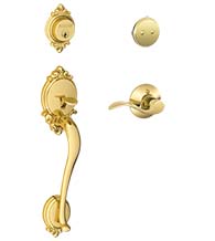 Brookshire Dummy Handleset, Schlage F93BRK