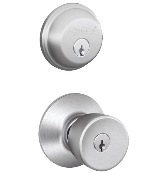Bell Knob with Deadbolt Combo Pack