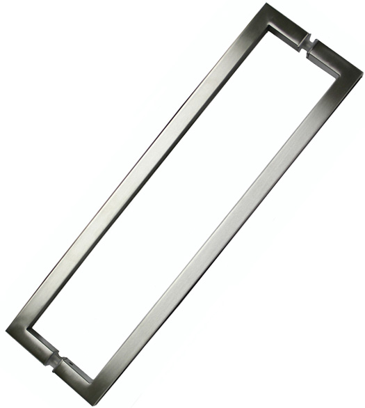 Square Glass Door Pull