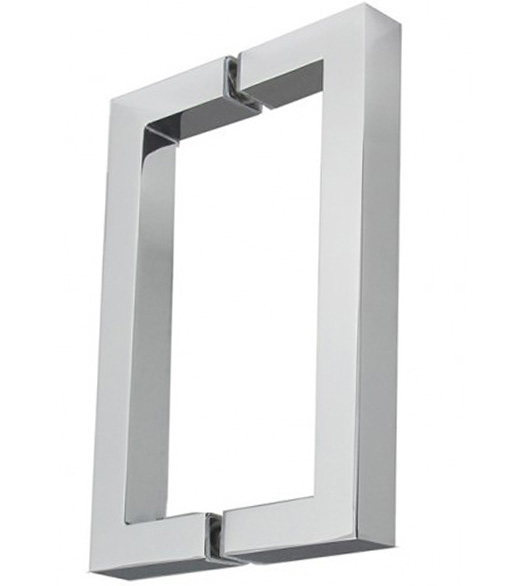 8 Inch Square Glass Door Pulls