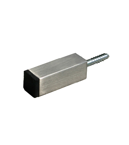Small Square Stainless Steel Door Stop