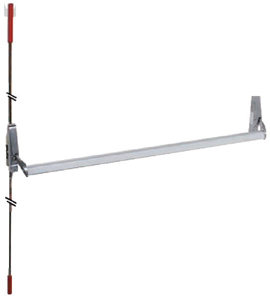 Concealed Vertical Rod Panic Bars