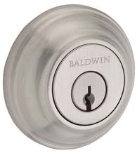 Traditional Round Rose Deadbolt, Baldwin TRD