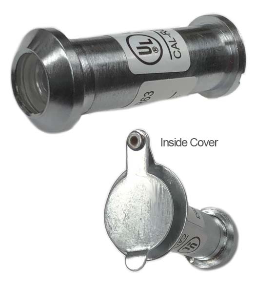 One-Way Viewer with Cover