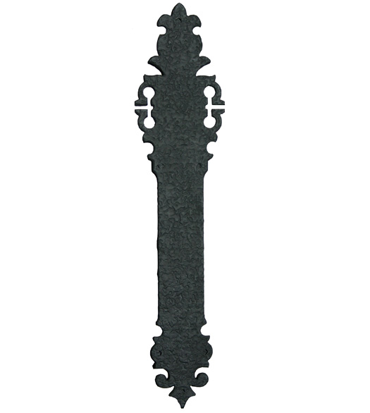 17 Rough Iron Warwick Push Plate
