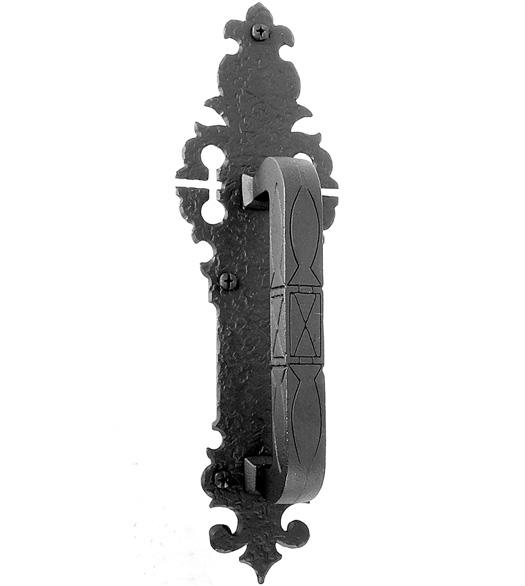 Warwick Rough Iron Door Handleset