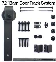 72 Inch Soft Open Complete Barn Door System, Yale YBNDR-72