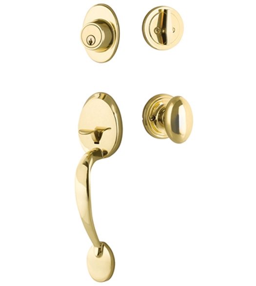 Maguire Entry Set with Auburn Knob