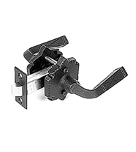 Equis Rough Black Iron Lever, Acorn RURBD