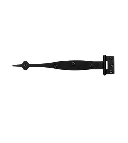 9 Spear Tip Offset Cabinet Strap Hinge