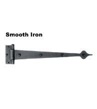 10 Inch Spear Tip Heavy Strap Hinge, Acorn AI5BP