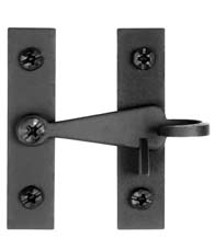 Pigtail Bar Cabinet Latch, Acorn ALKBR