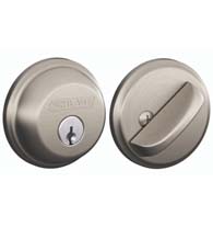 2-1/4 Inch Thick Door Single Cylinder Deadbolt, DB60/61072