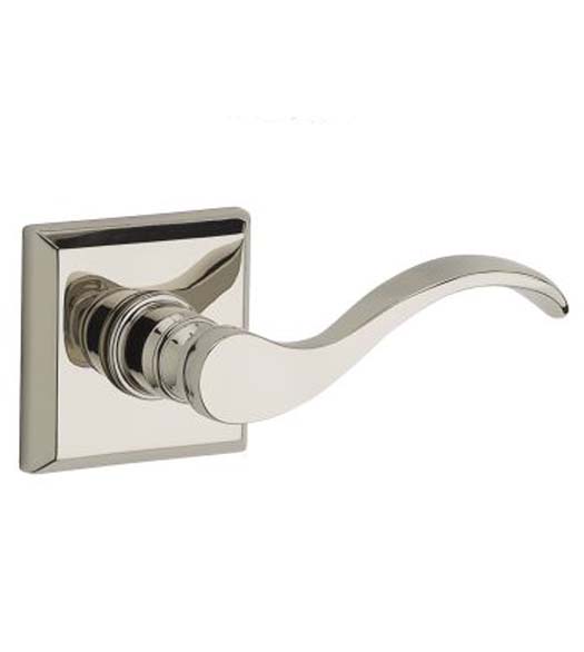 Curve Lever with Square Rose