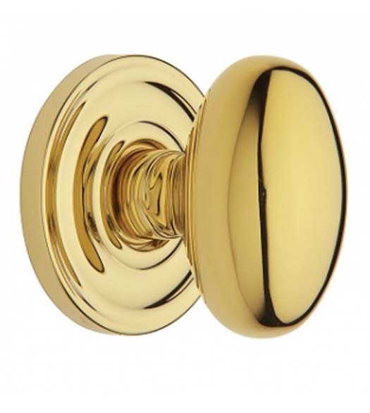 Baldwin 5025 Egg Knob With 5048 Rose