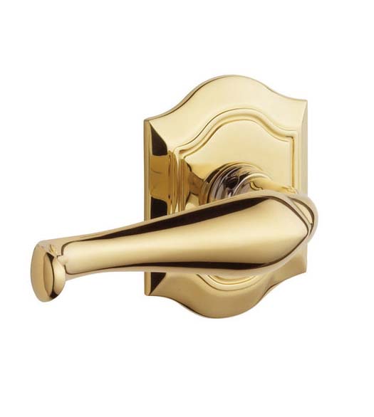 Bethpage Lever with Matching Rose
