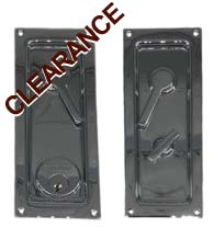 Keyed Sliding or Pocket Door Lock, Baldwin 8590-260