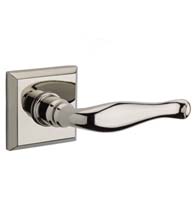 Decorative Lever with Square Rose, Baldwin DEC-TSR